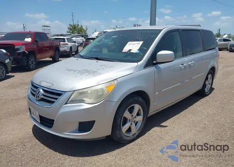 2009 Volkswagen Routan Sel из США, поврежденный, VIN 2V8HW54X09R517697